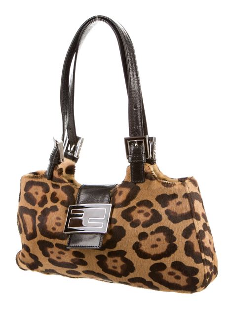 leopard fendi bag|Bags .